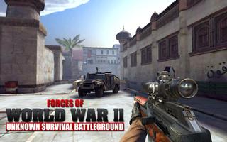 Forces World War 2 Unknown Survival Battleground 포스터