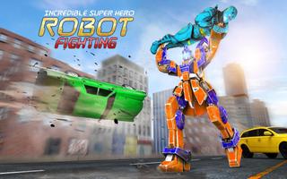 Incredible Superhero Robot Fighting imagem de tela 3
