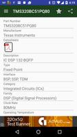 Datasheets screenshot 1