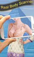 Body Scanner XRay Cloth Camera Prank Affiche