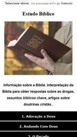 Estudo Bíblico Affiche