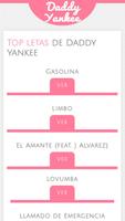 برنامه‌نما Letras de Daddy Yankee عکس از صفحه