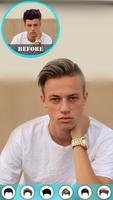 Man Hairstyle Photo Editor Affiche