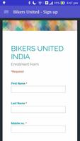 Bikers United INDIA [BETA] capture d'écran 3