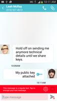 Secure Messenger encrypted SMS capture d'écran 2