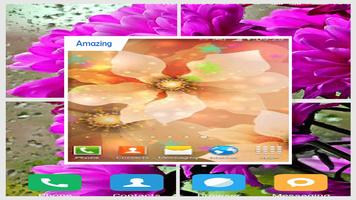 Luminous Flower Live Wallpaper captura de pantalla 3