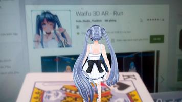 Waifu 3D AR Show Poster