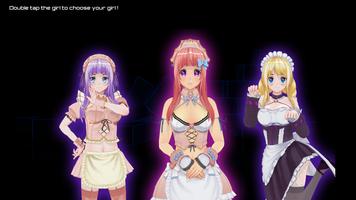 Maid 3D Hologram الملصق