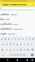 Telugu Vocabulary Exercise screenshot 2