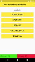 Xhosa Vocabulary Exercise ảnh chụp màn hình 1
