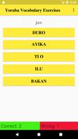 Yoruba Vocabulary Exercise poster