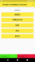 Yoruba Vocabulary Exercise screenshot 1