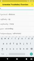 Armenian Vocabulary Exercise screenshot 2