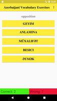 Azerbaijani Vocabulary poster