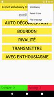 French Vocabulary Exercises screenshot 1