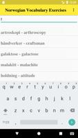 Norwegian Vocabulary Exercise screenshot 2