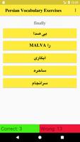 Persian Vocabulary Exercise screenshot 1