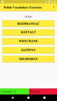 Polish Vocabulary Exercise poster