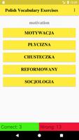 Polish Vocabulary Exercise screenshot 1