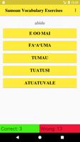 Samoan Vocabulary Exercise screenshot 1