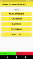 Sesotho Vocabulary Exercise screenshot 1