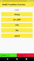 Sindhi Vocabulary Exercise ảnh chụp màn hình 1