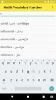 Sindhi Vocabulary Exercise ảnh chụp màn hình 2