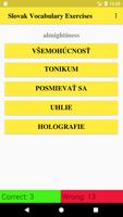 Slovak Vocabulary Exercise ảnh chụp màn hình 1
