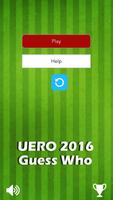 EURO 2016 GUESS PLAYER poster