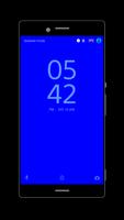 Blue Oreo Theme الملصق