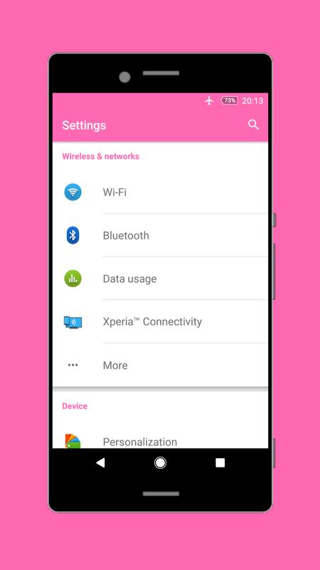 pink oreo theme apk download free personalization app for android