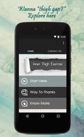 Inner Thigh Exercise Guide पोस्टर