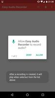 Easy Audio Recorder capture d'écran 2