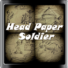Soldier Head Paper icône