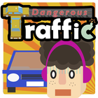 Dangerous Traffic icon