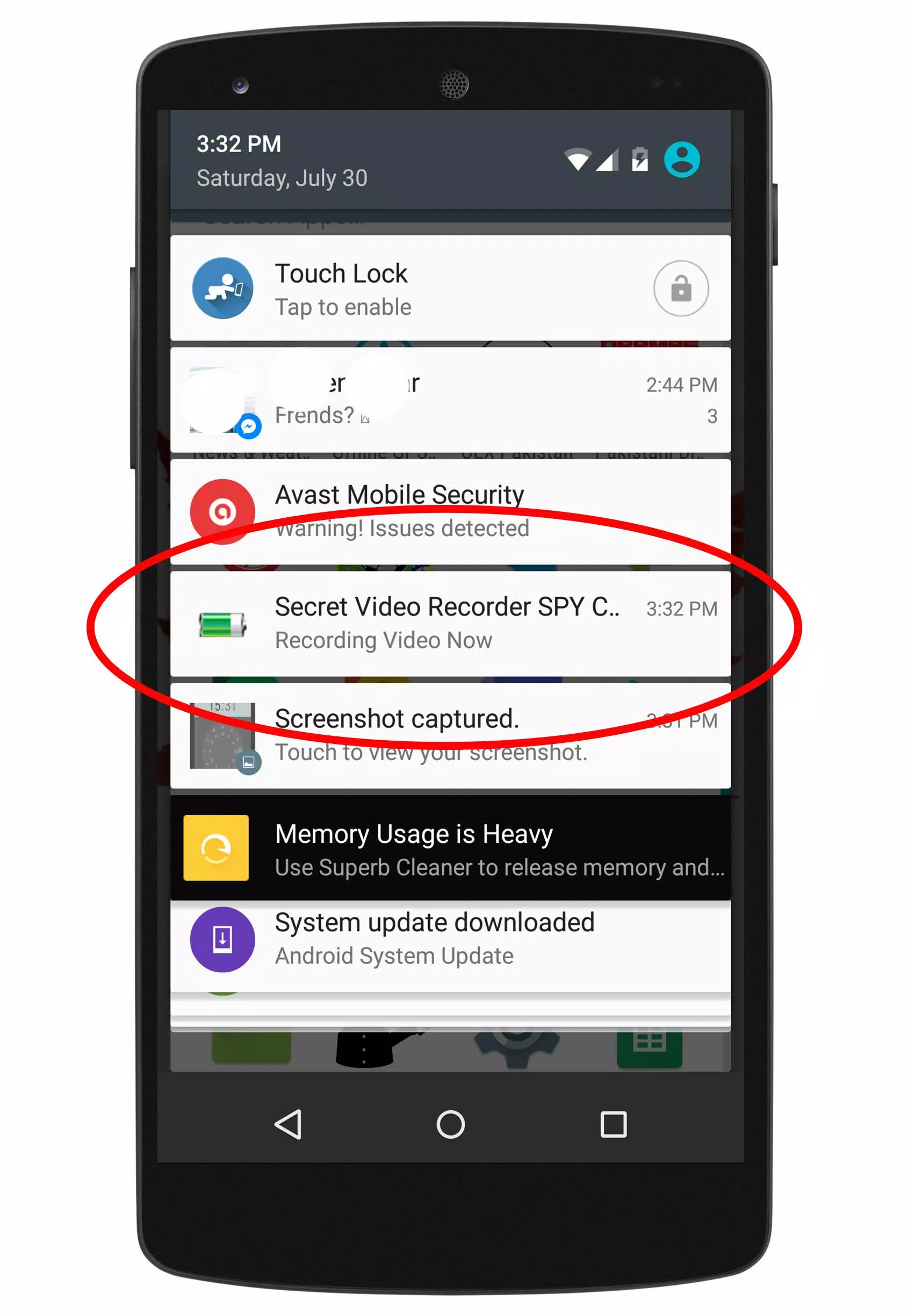Secret Video Recorder SPY Cam APK pour Android Télécharger
