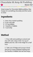 Chocolate Pudding Recipes screenshot 2