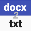 DocX To Txt Document Converter APK