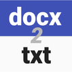 DocX To Txt Document Converter