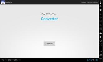 DocX To Txt Document Converter capture d'écran 2