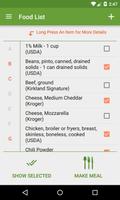 MixedUp Meal Calculator पोस्टर