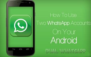 DUAL WhatsApp ONLINE™ الملصق