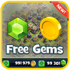 Unlimited Gems for COC Prank icon