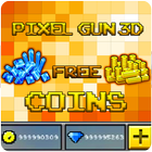 Coins For Pixel Gun 3D Prank иконка