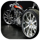 Chopper Custom Cool Motorcycle Wallpapers HD icône