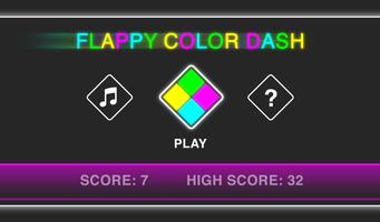Flappy Color Dash capture d'écran 2