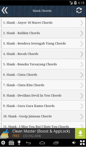 Slank Chord For Android Apk Download