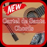 Chords Guitar of Cartel de Santa پوسٹر