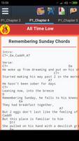 All Time Low Songs Chords Plakat