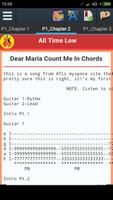 All Time Low Songs Chords capture d'écran 3